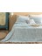 Calm Nature Baskılı Çift Kişilik Pike Takımı 200 x 220 cm Seledon 1