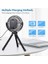 Taşınabilir 3 Hızlı USB Şarj Edilebilir 5000 Mah Pil Powered Klip Fan ile Esnek Tripod ile Oda Arabası Bisiklet Araba Koltuğu Kamp USB Gadgets (Yurt Dışından) 2