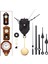 Sarkaç Saati Hareket Mekanizması Kitleri Yedek Diy El ve Sarkaç 3 Set (Yurt Dışından) 4