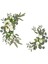 2pcs Yapay Çiçek Swag Centerpiece Çelenk Düğün Arbor Töreni Beyaz 1