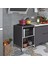 Kenzlife ocak dolabı figen gri 85*60*57 mutfak modül mini fırın ankastre ocak için 1