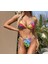 Çok Renkli Sexy Boydan Bağlamalı Bikini Takımı 1