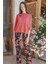 Kadın Turuncu Pijama Takımı 10045 1