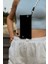 Jellyfon Askılı Şeffaf Telefon Çantası Siyah Minimal Hediye Tasarım Pvc Renkli Unisex Erkek Kadın 1