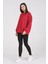 Giyim Basic Oversize Termal Sweatshirt Kırmızı 3