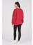 Giyim Basic Oversize Termal Sweatshirt Kırmızı 4