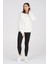 Giyim Basic Oversize Termal Sweatshirt Ekru 1