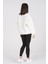 Giyim Basic Oversize Termal Sweatshirt Ekru 5