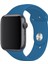 Apple Watch 2 3 4 5 6 7 Se Uyumlu 38-40 mm A+ Kaliteli Silikon Kordon Royal Blue 2