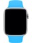 Apple Watch 2 3 4 5 6 7 Se Uyumlu 38-40 mm A+ Kaliteli Silikon Kordon Mavi 3