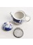 Mavi ve Beyaz Porselen Çaydanlık, Nefis Seramik Çaydanlık Su Isıtıcısı, Kung Fu Çay Seti, Porselen Teaware Çiçek Çay Potu | Çin Mavi | Çin Mavi Whitechinese Porselen Pot (Yurt Dışından) 2