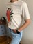 Bej Kadın Baskılı T-Shirt 2