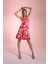 Askılı Floral Desenli Midi Elbise Y9679AZ22HS 1