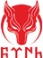 Börü ve Göktürk Kurt Oto Sticker Araba Cam Sticker 1