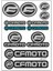 A4 Sticker 077 Tek Paket Çoklu Sticker 1
