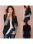 Kadın Pullu Uzun Kollu Blazer Ceket (Yurt Dışından) 4