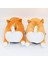 Komik Shiba Inu Şekil Sıcak Kapalı Kış Yumuşak Peluş Terlik (Yurt Dışından) 5