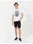 Erkek Antrasit Slim Fit Jean Şort 50251524-VR006 1