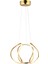 Pietra Gold Sarkıt 56 Watt Sarkıt 3 Renkli Ledli Modern Mutfak Banyo Led Salon Sarkıt Avize 2