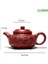 Yixing Çay Pot Dragon Desen Mor Kil Çaydanlıklar Güzellik Su Isıtıcısı Çay Töreni Özelleştirilmiş El Yapımı Dahongpao Authentic | Çaydanlıklar 4