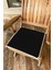 Rivaİstanbul Siyah Sandalye Minderi 40 x 40 cm 1