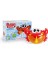Açık Bubble Frog Yengeçler Bebek Banyo Oyuncak Kabarcık Makinesi Yüzme Küvet Sabun Makinesi Oyuncaklar Müzik Su Oyuncak ile Çocuklar Için | Kabarcıklar (Kırmızı) (Yurt Dışından) 2