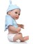 28 cm Tam Plastik Simülasyon Bebek Güvenli Toksik Cep Bebek Bebek Duş Oyun Arkadaşı (Yurt Dışından) 1