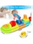 Bebek Banyo Oyuncakları Bebek Toddlers Için Eğlenceli Çocuklar Küvet Oyuncaklar Wind Up Oyuncak Tekne Su Oyunu Sprey Oyuncaklar Ördek ve Kaplumbağa ile | Banyo Oyuncak (Yurt Dışından) 4