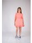 Pamuk Fırfırlı Elbise Mercan Nanna Fashion 2022-G-0004 2