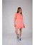 Pamuk Fırfırlı Elbise Mercan Nanna Fashion 2022-G-0004 4