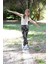 Spor Pamuk Pantolon Siyah Beyaz Nanna Fashion 2022-G-0001 1