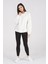 Giyim Basic Oversize Termal Sweatshirt Ekru 2