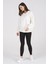 Giyim Basic Oversize Termal Sweatshirt Ekru 3