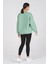Giyim Basic Oversize Termal Sweatshirt Mintyeşili 5