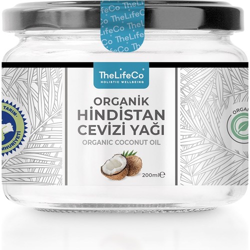 Thelifeco Organik Hindistan Cevizi Yağı 200ml