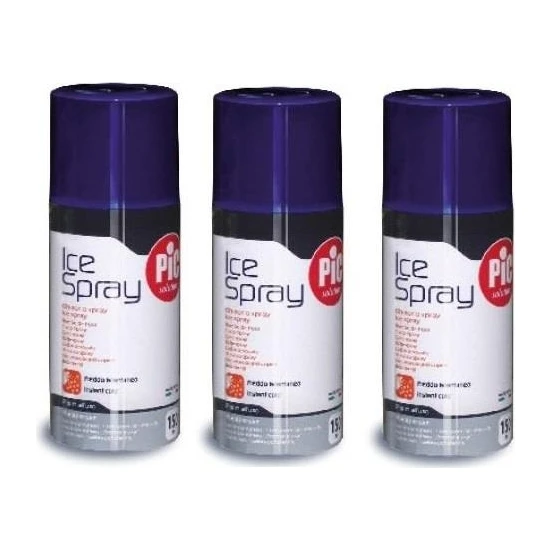 Pic Solution Ice Sprey 150ML ( Soğutucu Sprey ) 3 Adet