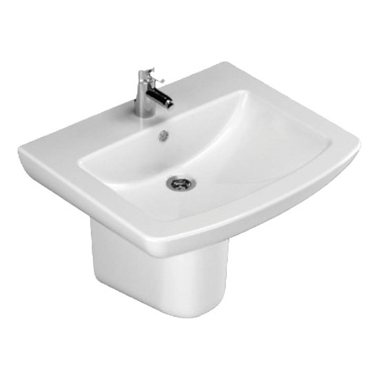 Turavit Plaza Yar m Ayak Lavabo 48 5 60 Cm Fiyat 