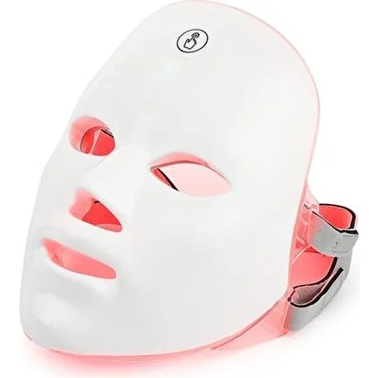 Xinh 7 Renk LED Yüz Maskesi - Beyaz (Yurt Dışından)
