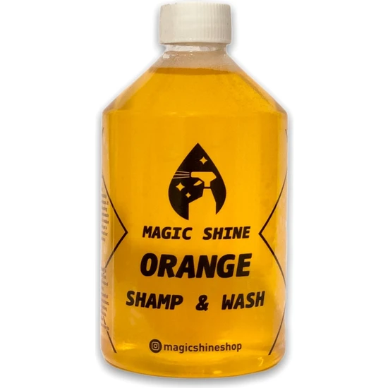 Magicshine Renkli Yıkama Şampuanı Turuncu 500ML