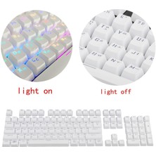 Bestnify 104 Anahtar Kapaklar Pbt Abd Layout Keyset Kiraz Msx Mekanik Oyun Klavyesi Için - Yarıcı Korece (Yurt Dışından)