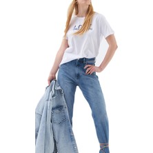 Loft Mom Jeans Jesıl Mid Kadın Pantolon LF2029583