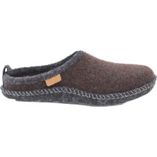 Gökçe Kundura Gezer Puffi Keçe Kışlık Terlik