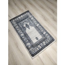 Yamalı Home Halı Sarayı 2 Adet Sihir Namazlık Seccade NM012 Mavi 60X115CM