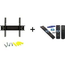 HLL Teknoloji  32'' Inç 82 Ekran Uyumlu Televizyon Sabit Duvar Askısı+ Samsung Smart Kumanda Hediye!