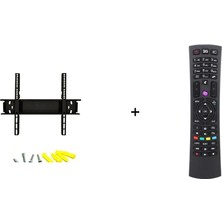 HLL Teknoloji  Vestel 40'' Inç 102  Televizyon Sabit Duvar Askı Aparatı Vestel Kumanda Hediye!