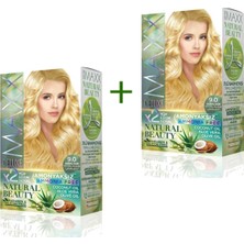 2 Paket Natural Beauty Amonyaksız Saç Boyası 9.0 Doğal Sarı