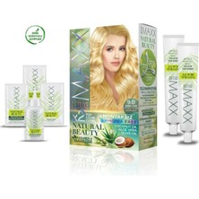 2 Paket Natural Beauty Amonyaksız Saç Boyası 9.0 Doğal Sarı