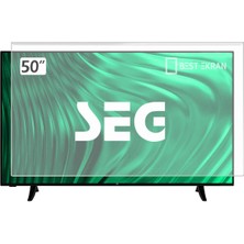 Best Ekran Seg 50SBU705 Tv Ekran Koruyucu - Seg 50" Inç 126 Ekran Koruyucu  Şeffaf Panel