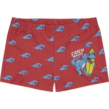 Slipstop Çok Renkli Erkek Çocuk Şort Mayo SM22120202 Beach Boys Trunk
