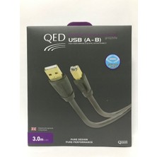 QED QE-6903 Performance USB A-B Graphıte Kablo 3 Metre